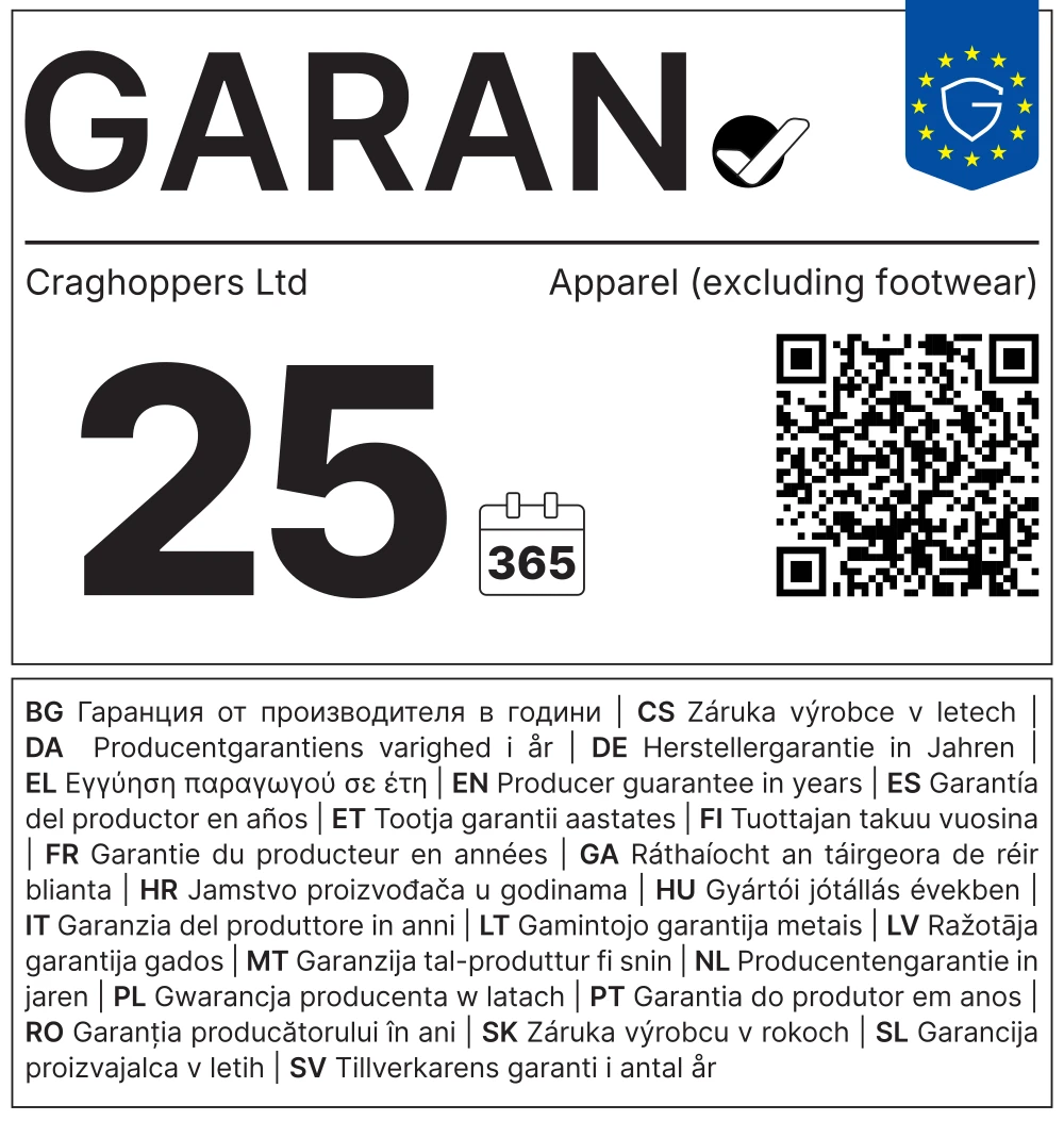 CRAGHOPPERS NosiLife Pro Long Sleeved Shirt V Men - Langarmhemd geruchshemmend, insektenabwehrend