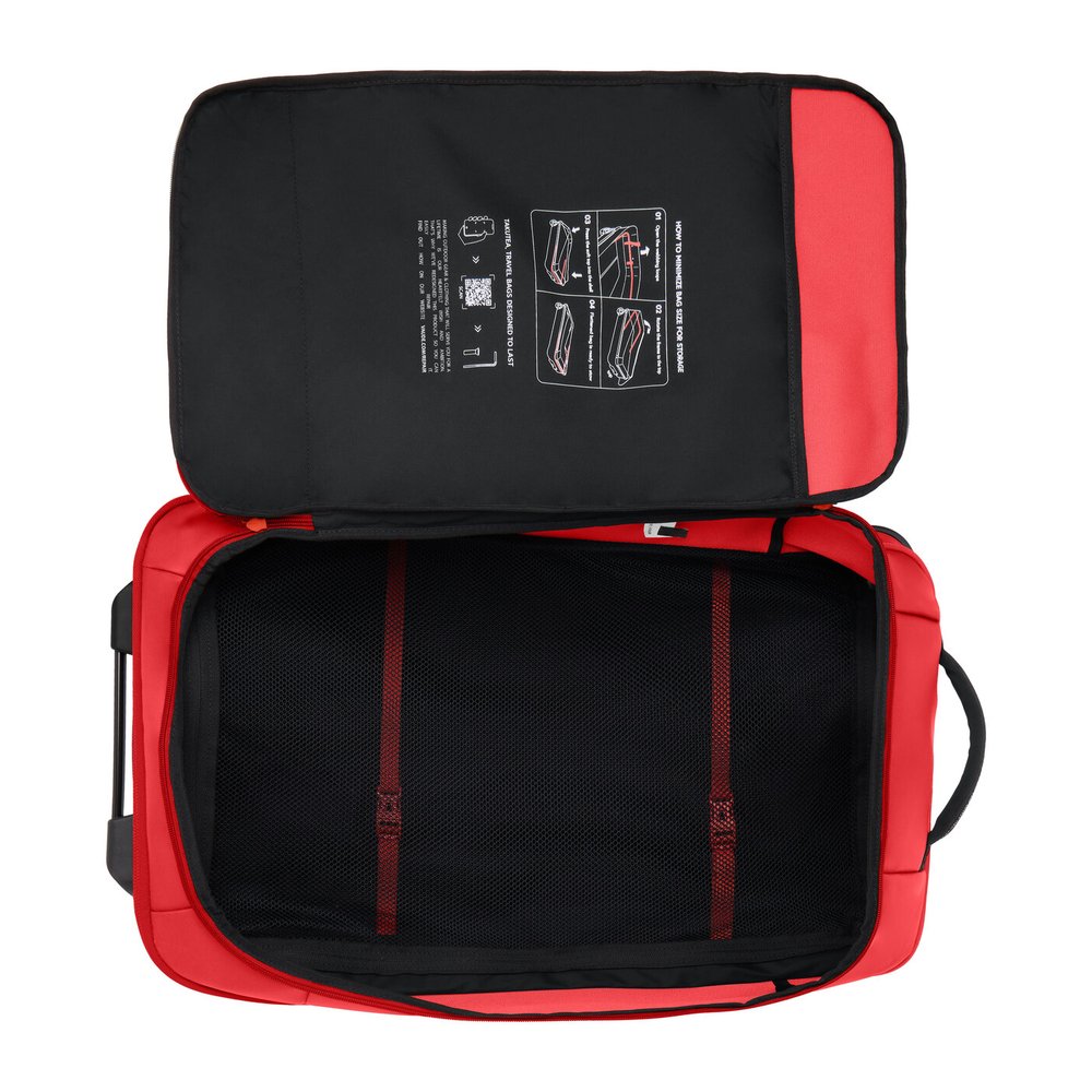 VAUDE Takutea 65 - Reisetrolley mit leichtgängigen Gummirollen