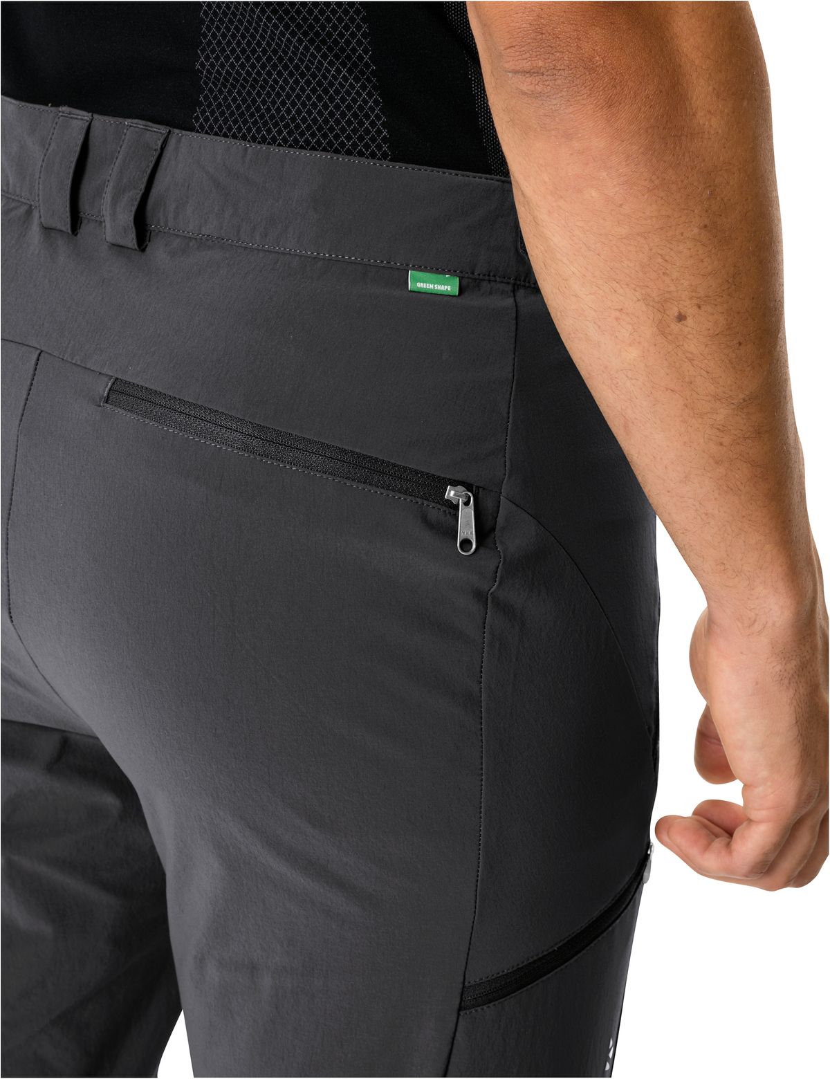 VAUDE Men's Farley Stretch T-Zip Pants III - Zipp-Off Hose