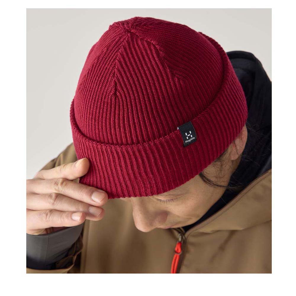 HAGLÖFS Vassi Beanie - Mütze weich mit vorgefalteten Saum