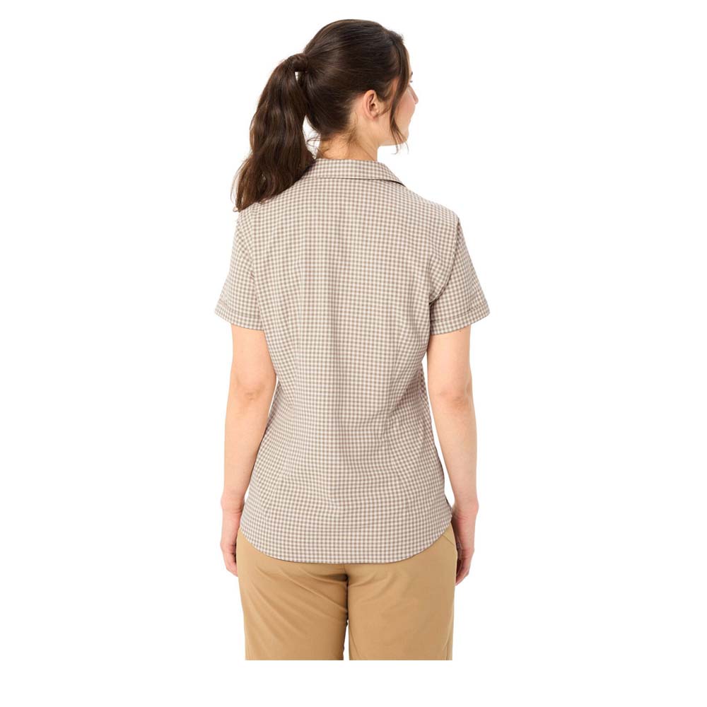 VAUDE Seiland Shirt III Women - Kurzarmbluse schnelltrocknend und pflegeleicht