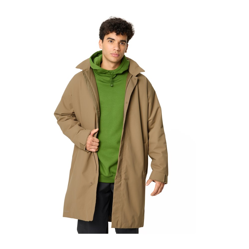 VAUDE Coreway Padded Trenchcoat Men - Wintermantel wasserdicht, windabweisend