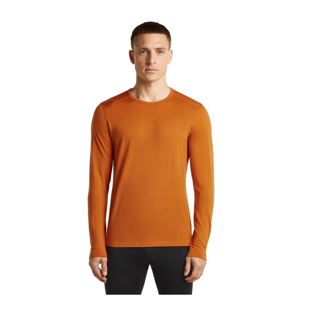 ICEBREAKER Merino 200 Oasis LS Crewe Men - Merino-Langarmshirt geruchsabweisend, thermoregulierend