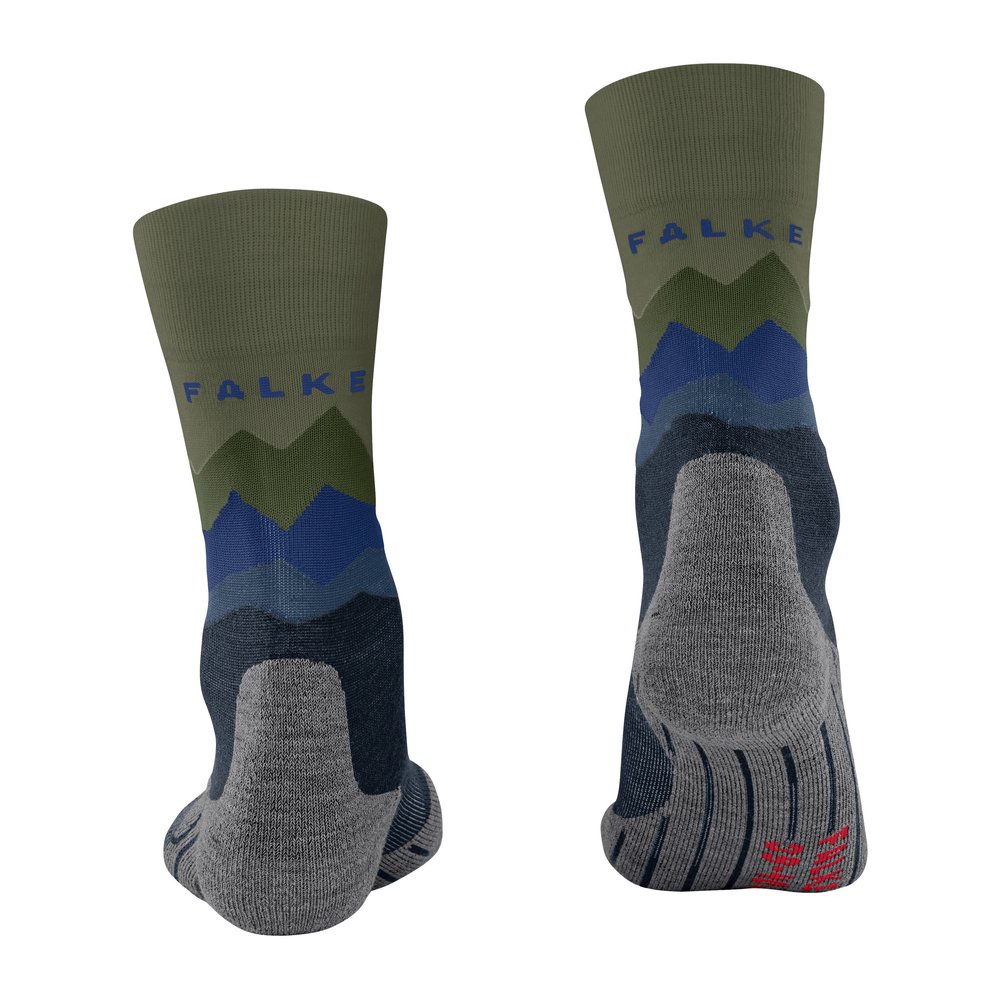 FALKE TK2 Explore "Crest" Men - Trekkingsocken feuchtigkeitsregulierend, schnelltrocknend