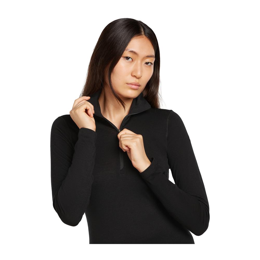 ICEBREAKER Merino 200 Oasis LS Half Zip Women - Merino-Langarmshirt geruchsabweisend, thermoregulierend