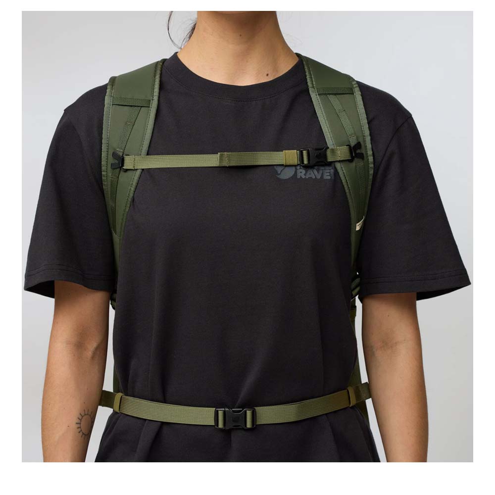 FJÄLLRÄVEN High Coast Foldsack 24 - Tagesrucksack wasserabweisend mit Laptopfach