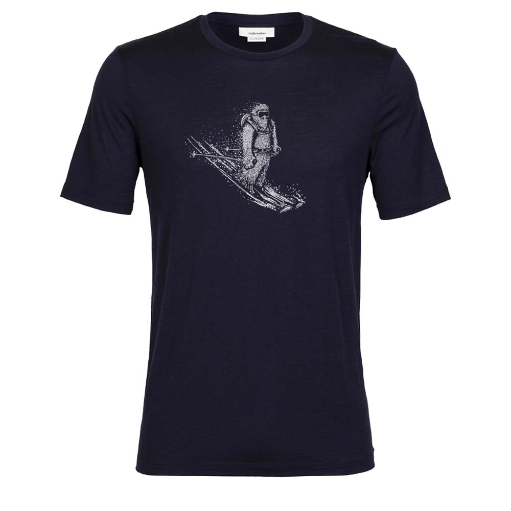 ICEBREAKER – Tech Lite II SS Tee Skiing Yeti Men – T-Shirt
