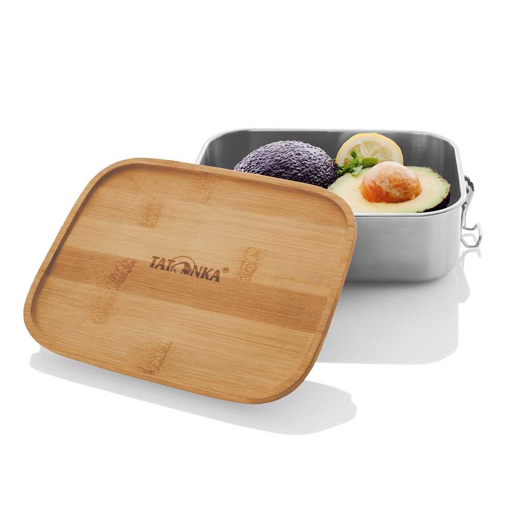 TATONKA Lunch Box I 1000 Bamboo - Edelstahl-Brotdose