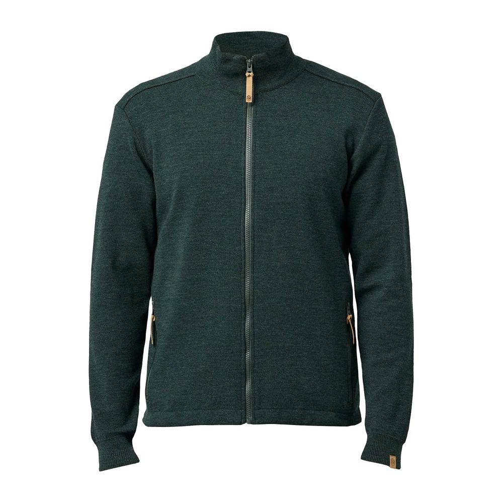 IVANHOE Helmer Full Zip Men - Merinowoll-Strickjacke aus 100% extrafeiner Merinowolle