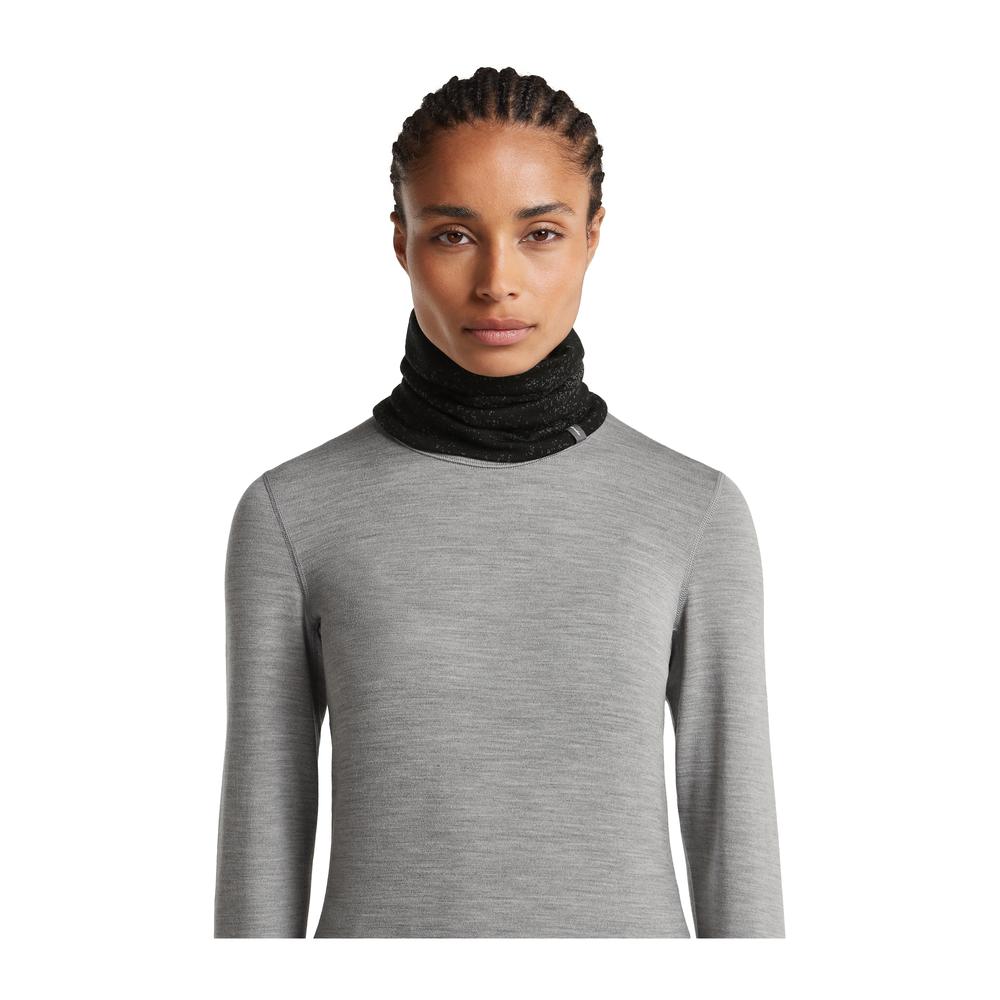 ICEBREAKER Merino 260 Oasis Vertex Reversible Chute Chilwave Unisex - Schlauchschal wendbar, atmungsaktiv