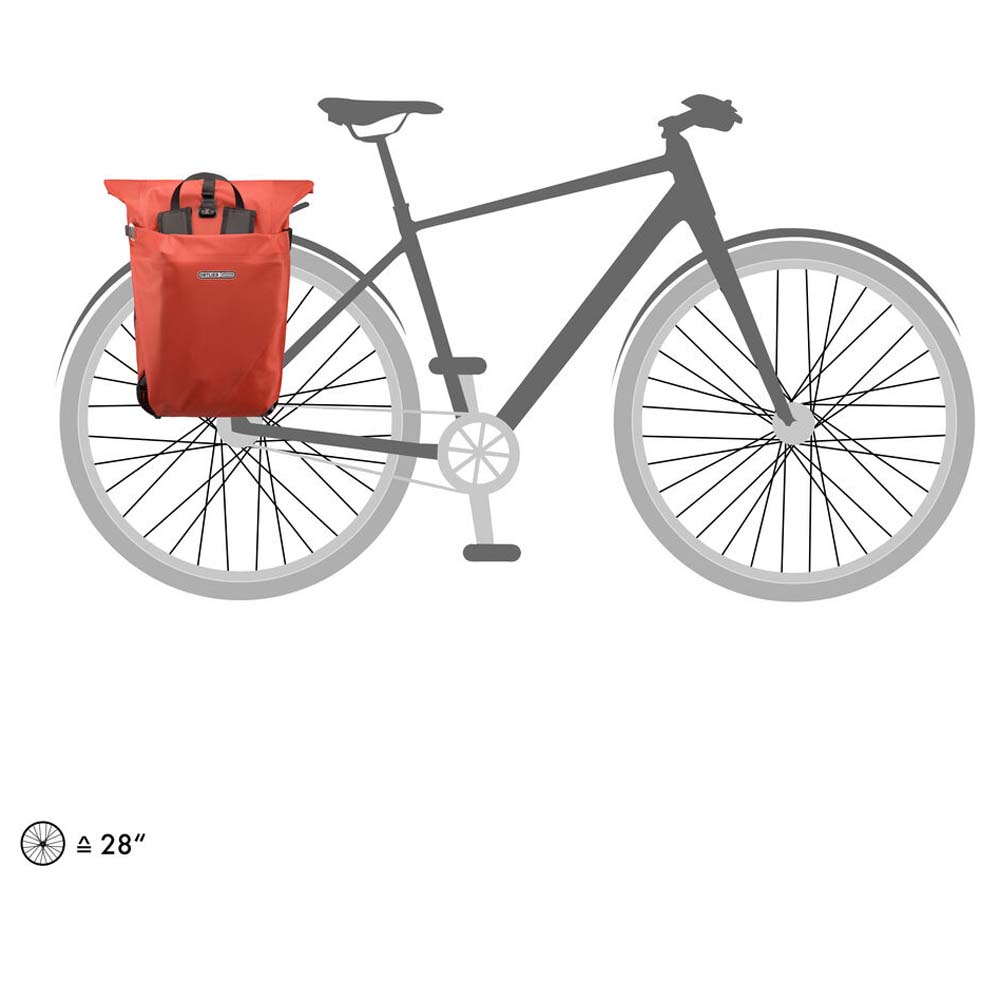 ORTLIEB Vario (QL2.1) - 2 in 1 Fahrradtasche - und Rucksack