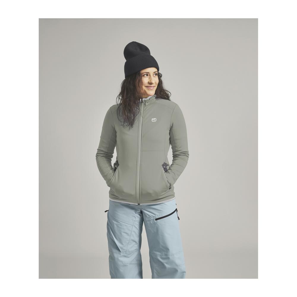 ORTOVOX Fleece Hoody Women - Fleecejacke mit Wollanteil