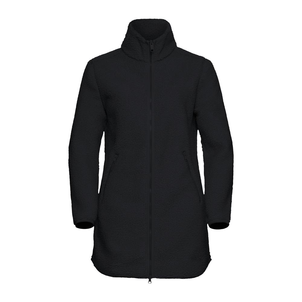 JACK WOLFSKIN High Curl Coat Women - Fleece-Mantel weich, wärmend