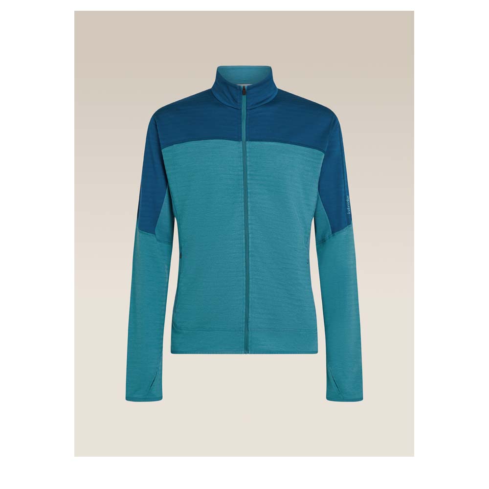 ICEBREAKER Merino 300 RealFleece Descender LS Zip Men - Fleecejacke