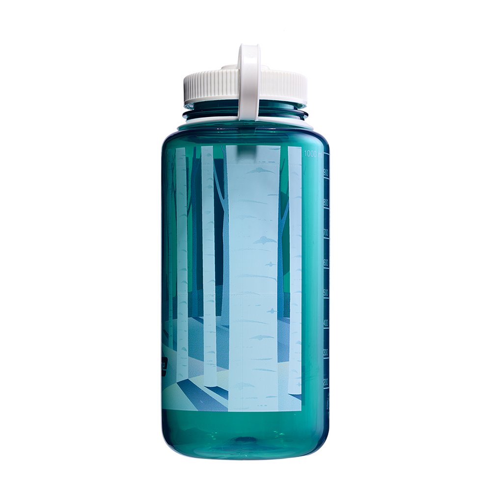 NALGENE Trinkflasche WH Sustain - Weithals-Trinkflasche absolut dicht und robust