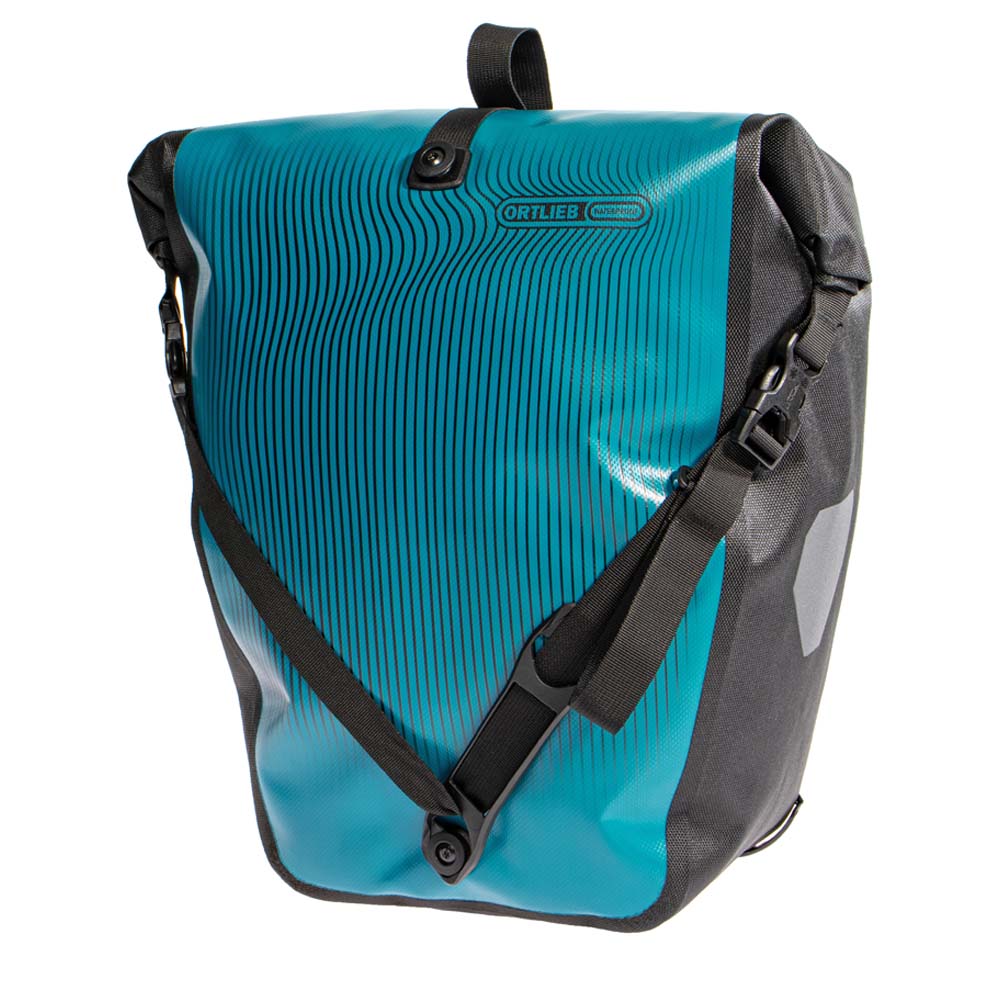 ORTLIEB Back-Roller Design QL2.1 - Hinterradtaschen (Paar) wasserdicht, gemustert