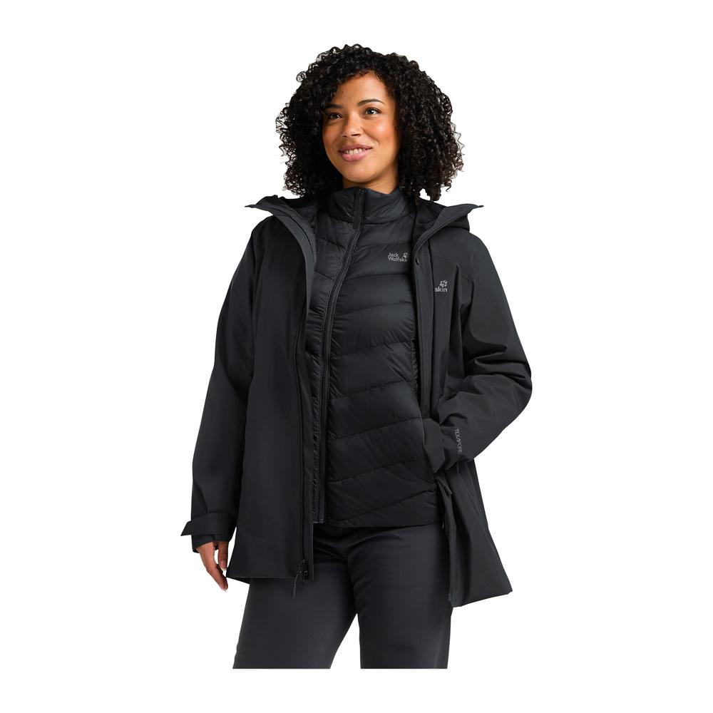 JACK WOLFSKIN Icecape 3In1 Down Jkt RDS Women - 3-in-1-Daunenjacke wasserdicht, winddicht