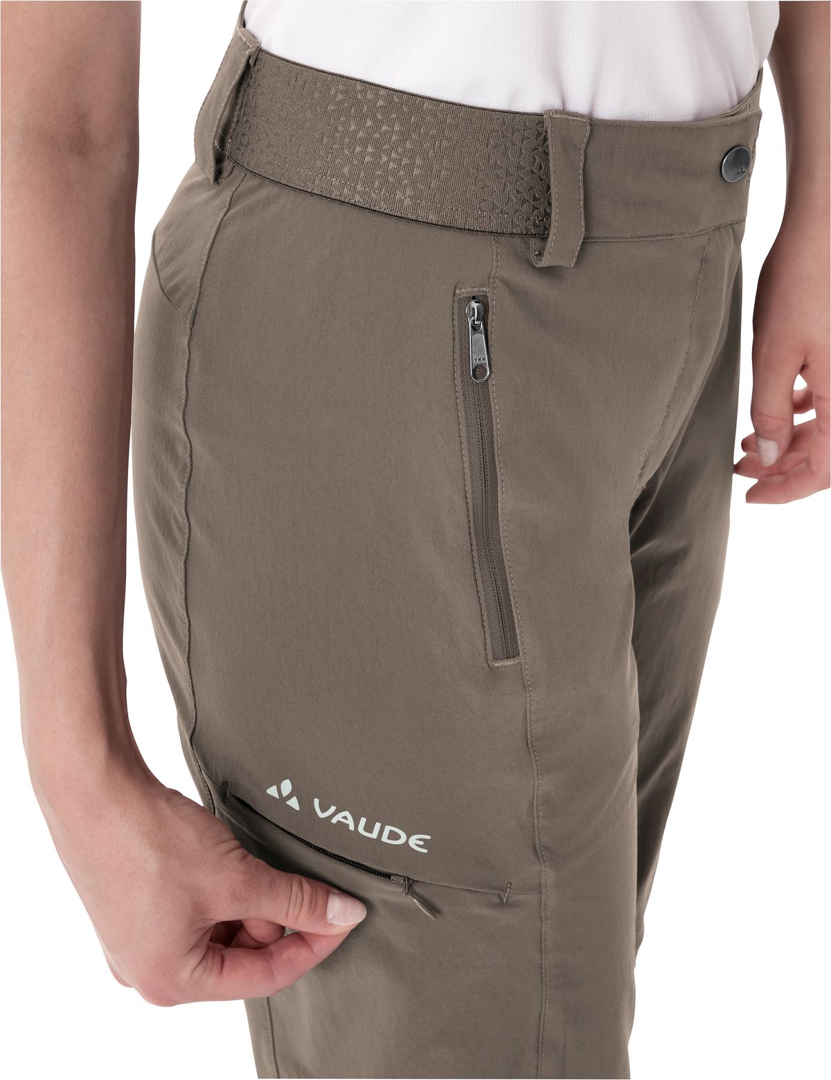 VAUDE Women's Farley Stretch ZO T-Zip Pants II - Zip-Off Hose