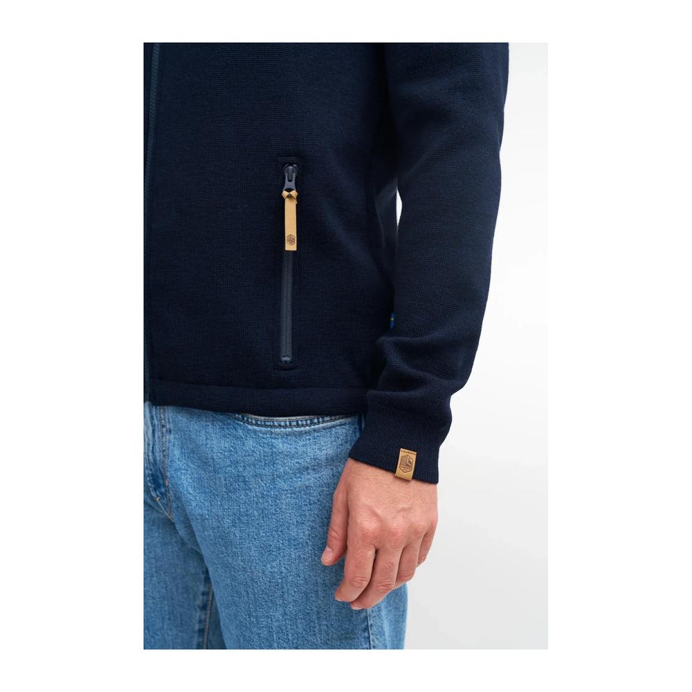 IVANHOE Helmer Full Zip Men - Merinowoll-Strickjacke aus 100% extrafeiner Merinowolle