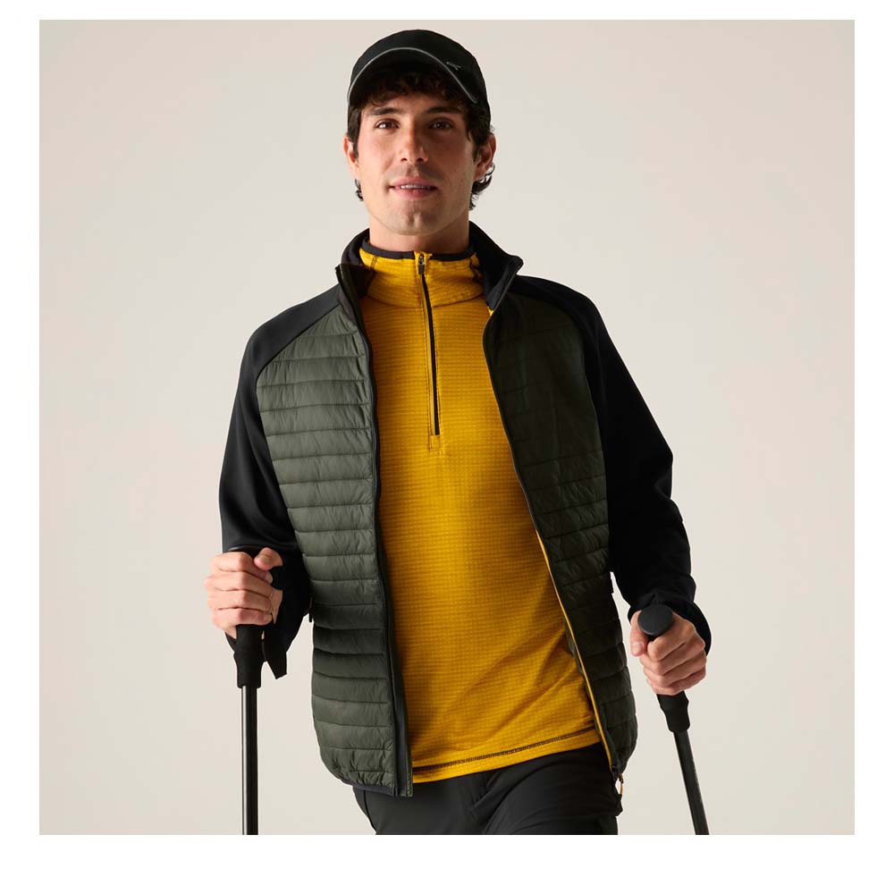 REGATTA Clumber Hybrid Jacket Men – Hybridjacke isolierend, leicht
