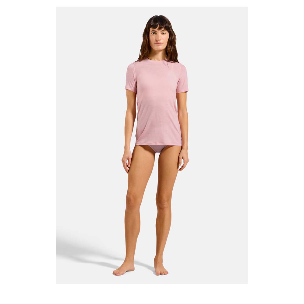 ODLO BL Top Crew Neck SS Merino 160 Women - Merino T-Shirt thermoregulierend, geruchsabweisend