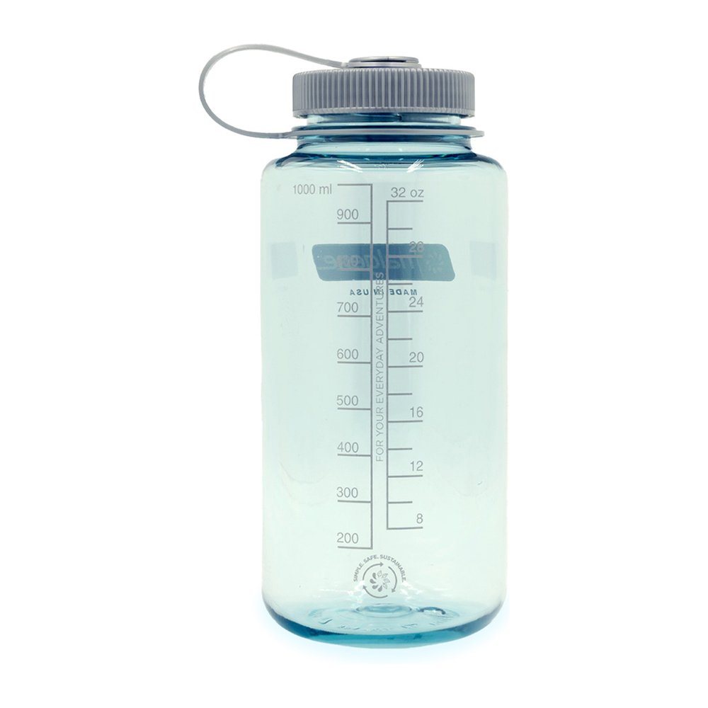 NALGENE Trinkflasche WH Sustain - Weithals-Trinkflasche absolut dicht und robust