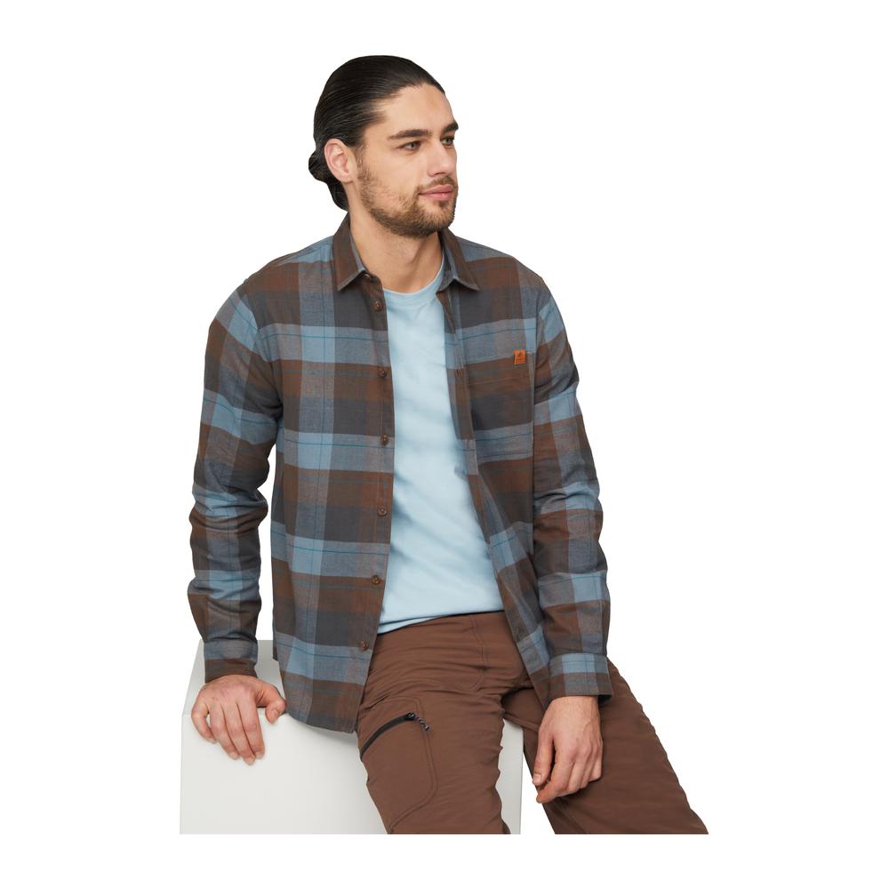 MAMMUT Trovat Longsleeve Shirt Men - Flanellhemd weich & atmungsaktiv