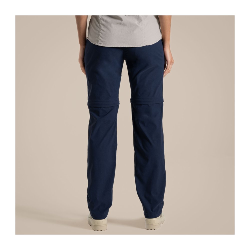 CRAGHOPPERS NosiLife Pro Convertible Trouser III Women - Zip-off-Wanderhose geruchshemmend & insektenabwehrend