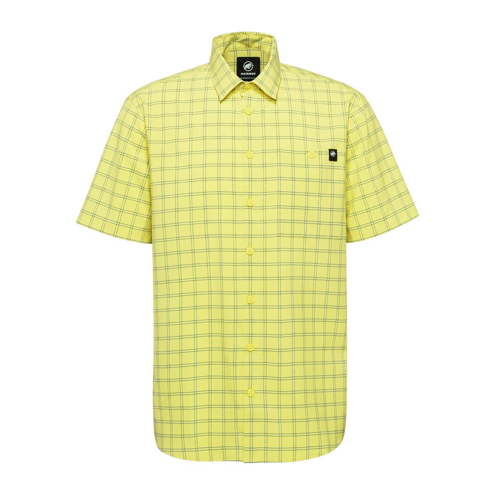 MAMMUT Lenni Shirt Men - Kurzarm-Wanderhemd geruchshemmend und schnelltrocknend