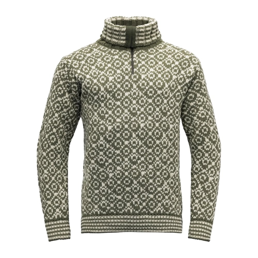 DEVOLD Svalbard Wool Zip Neck Unisex - Pullover