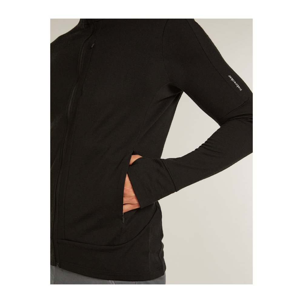 ICEBREAKER Merino 260 Quantum LS Zip Men - Wolljacke thermoregulierend, geruchsabweisend