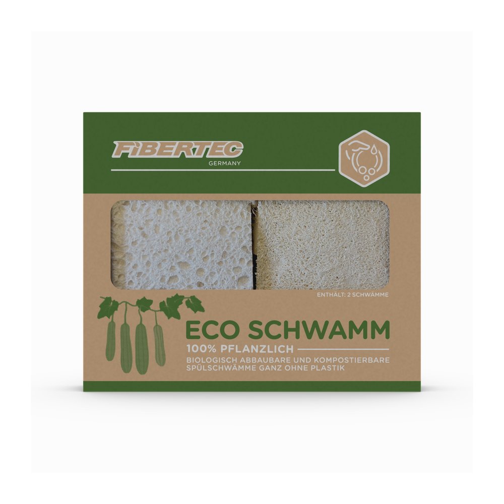 FIBERTEC Eco Sponge - Spülschwamm