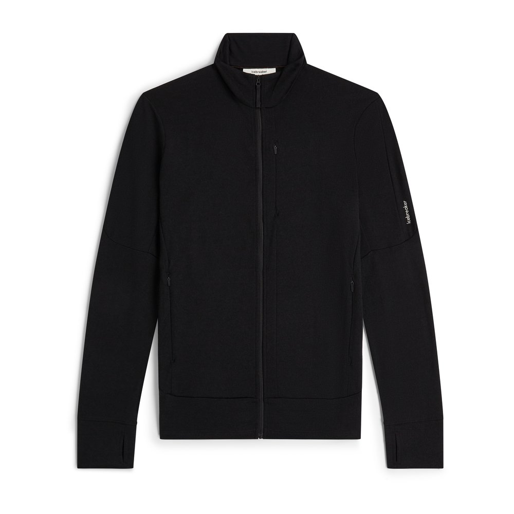 ICEBREAKER Merino 260 Quantum LS Zip Men - Wolljacke thermoregulierend, geruchsabweisend