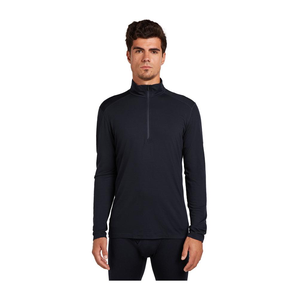ICEBREAKER Merino 200 Oasis Long Sleeve Half Zip Men - Langarmshirt atmungsaktiv, geruchsabweisend