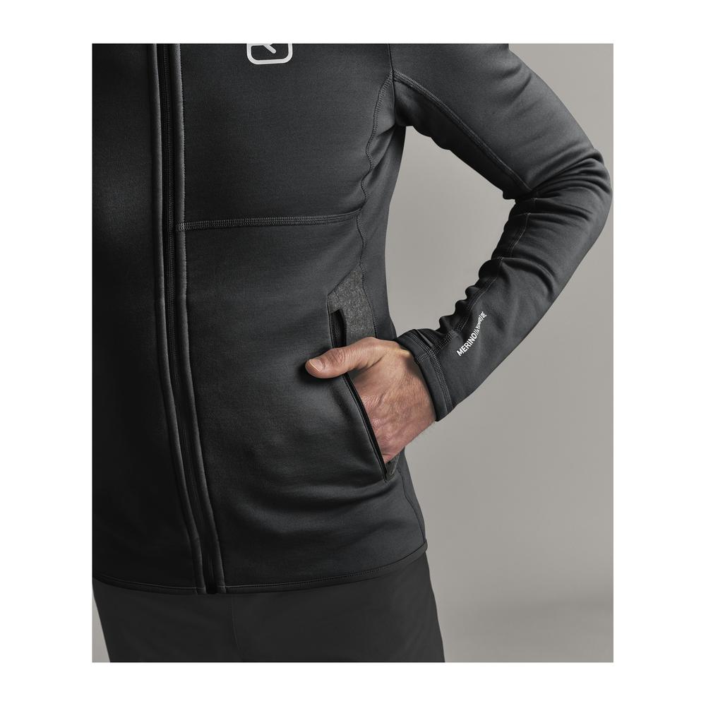 ORTOVOX Fleece Jacket Men - Fleecejacke mit Wollanteil
