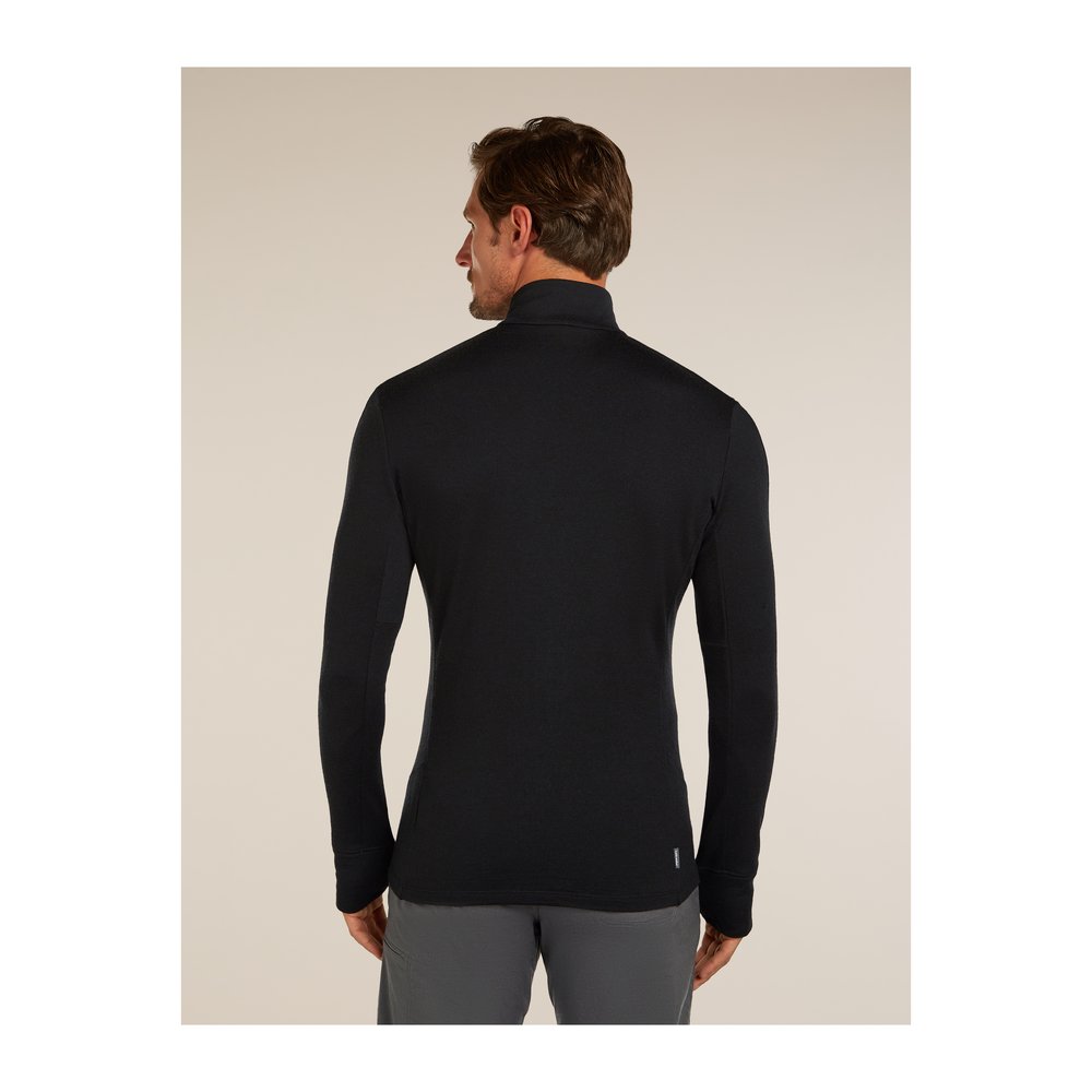 ICEBREAKER Merino 260 Quantum LS Zip Men - Wolljacke thermoregulierend, geruchsabweisend