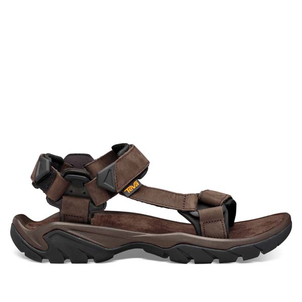 TEVA Terra Fi 5 Universal Leather Men - Trekkingsandale mit griffiger Sohle