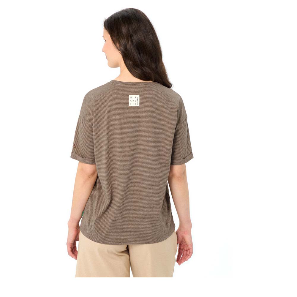 VAUDE Mineo Striped T-Shirt II Women - T-Shirt atmungsaktiv und pflegeleicht