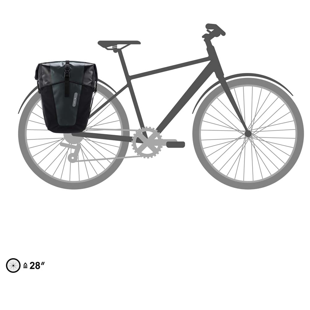 ORTLIEB Back-Roller XL QL2.2 - Hinterradtaschen (Paar) wasserdicht, extragroß
