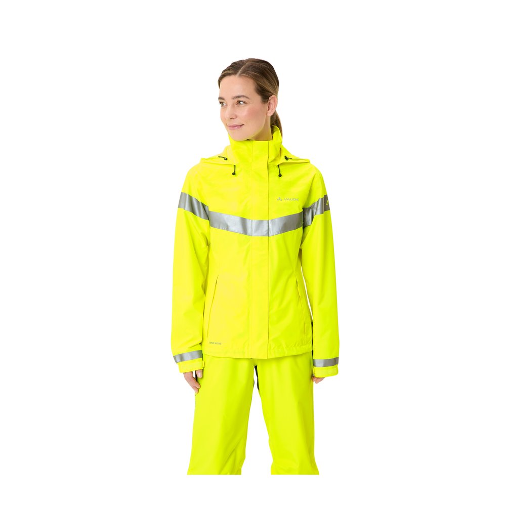 VAUDE Luminum Rain Jacket Women - Fahrrad-Regenjacke wasserdicht, winddicht