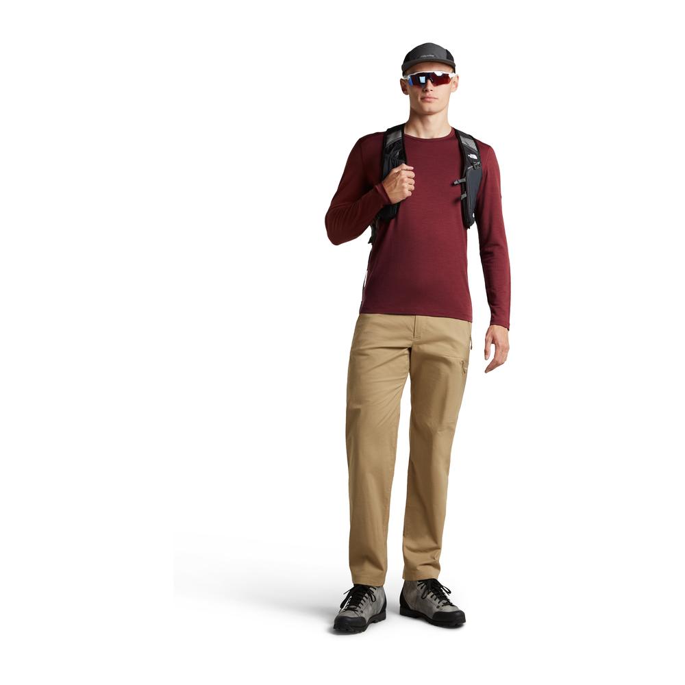 ICEBREAKER Merino 200 Oasis LS Crewe Men - Merino-Langarmshirt geruchsabweisend, thermoregulierend