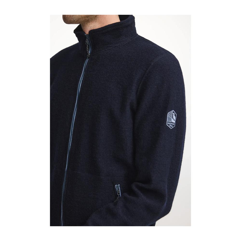 IVANHOE Louie Full Zip Men - Wolljacke aus gewalkter Wolle
