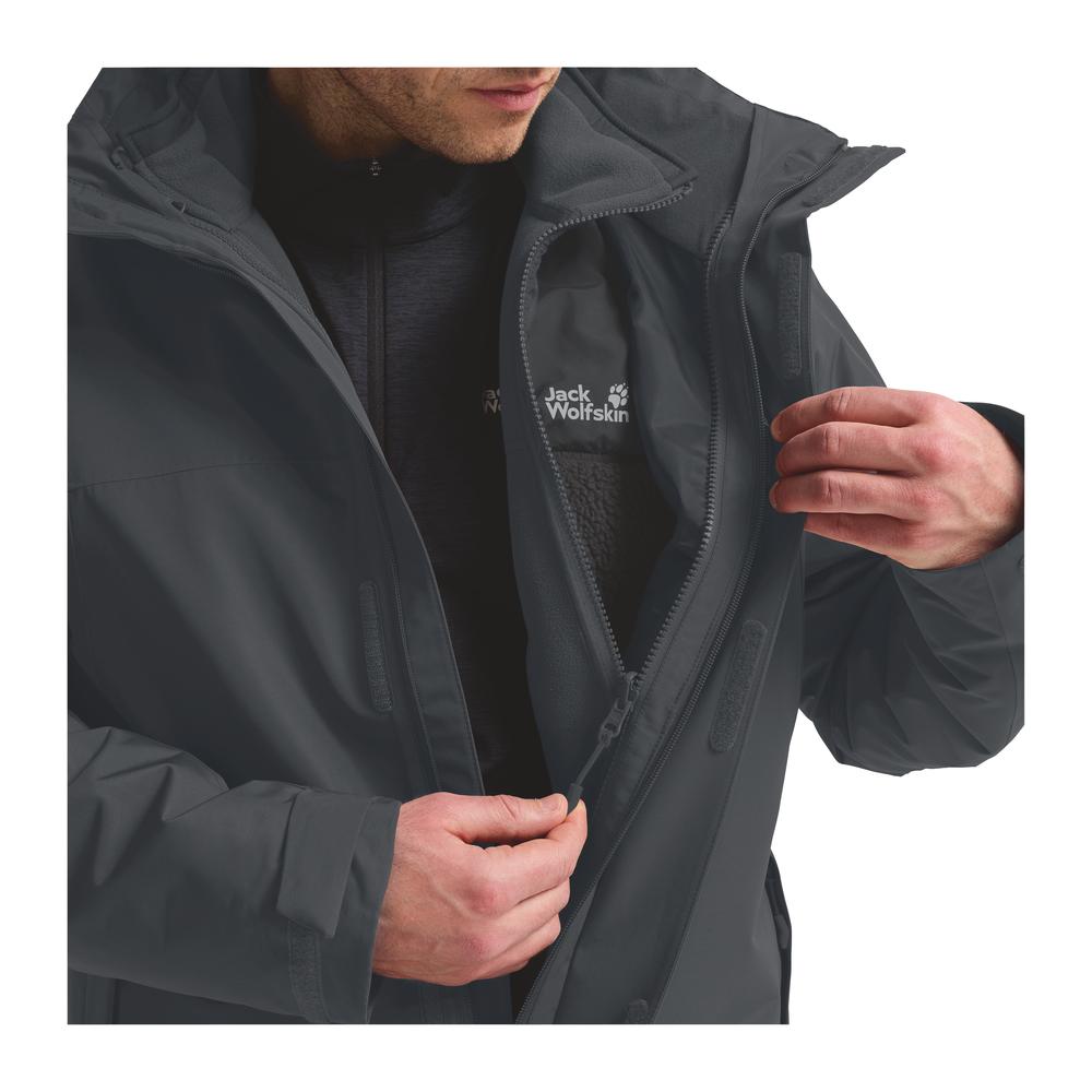 JACK WOLFSKIN Stonelite 3In1 Jkt Men - Doppeljacke wasserdicht & atmungsaktiv