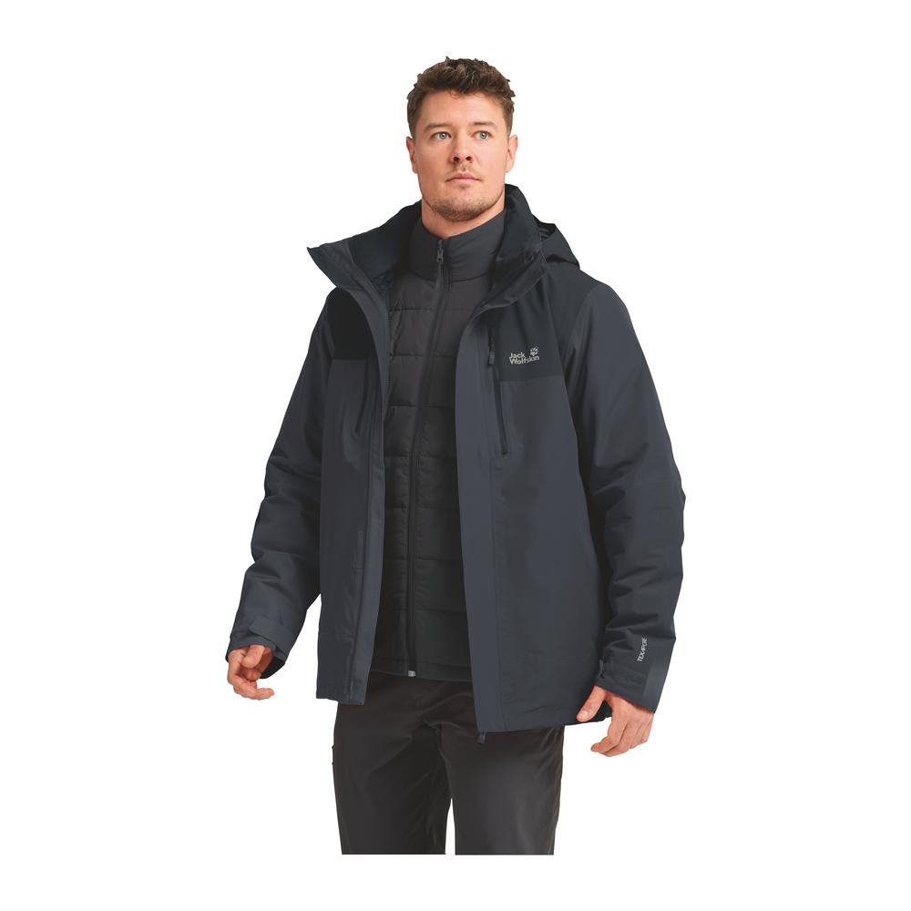 JACK WOLFSKIN Jasper Pro 3In1 Jkt Men - Doppeljacke wasserdicht & atmungsaktiv