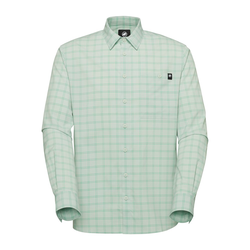 MAMMUT Lenni Longsleeve Shirt Men - Langarm-Wanderhemd geruchshemmend und schnelltrocknend