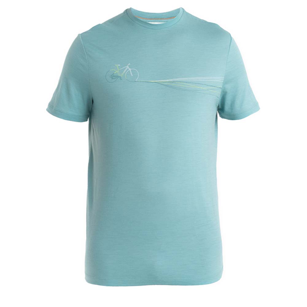 ICEBREAKER Merino 150 Tech Lite III SS Tee Cadence Paths - T-Shirt