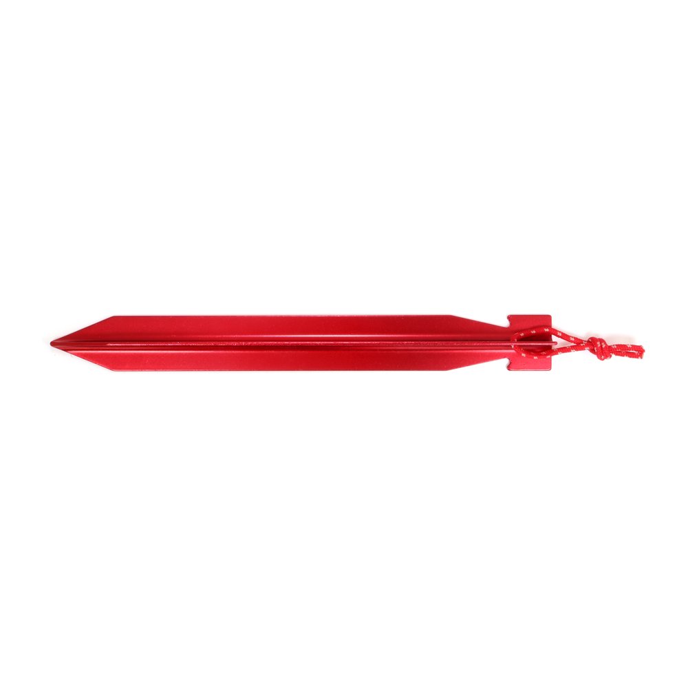 BASIC NATURE Zelthering T-Stake - Erdnagel T-Profil, gut sichtbar