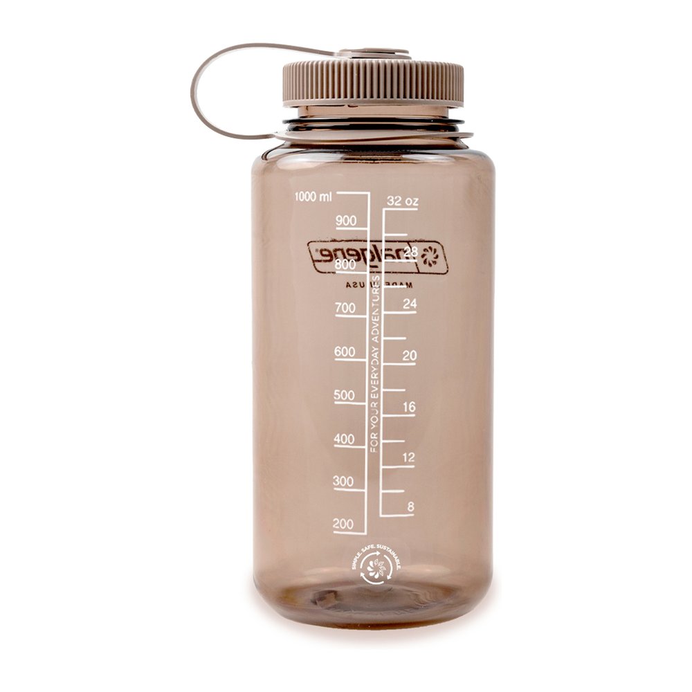 NALGENE Trinkflasche WH Sustain - Weithals-Trinkflasche absolut dicht und robust