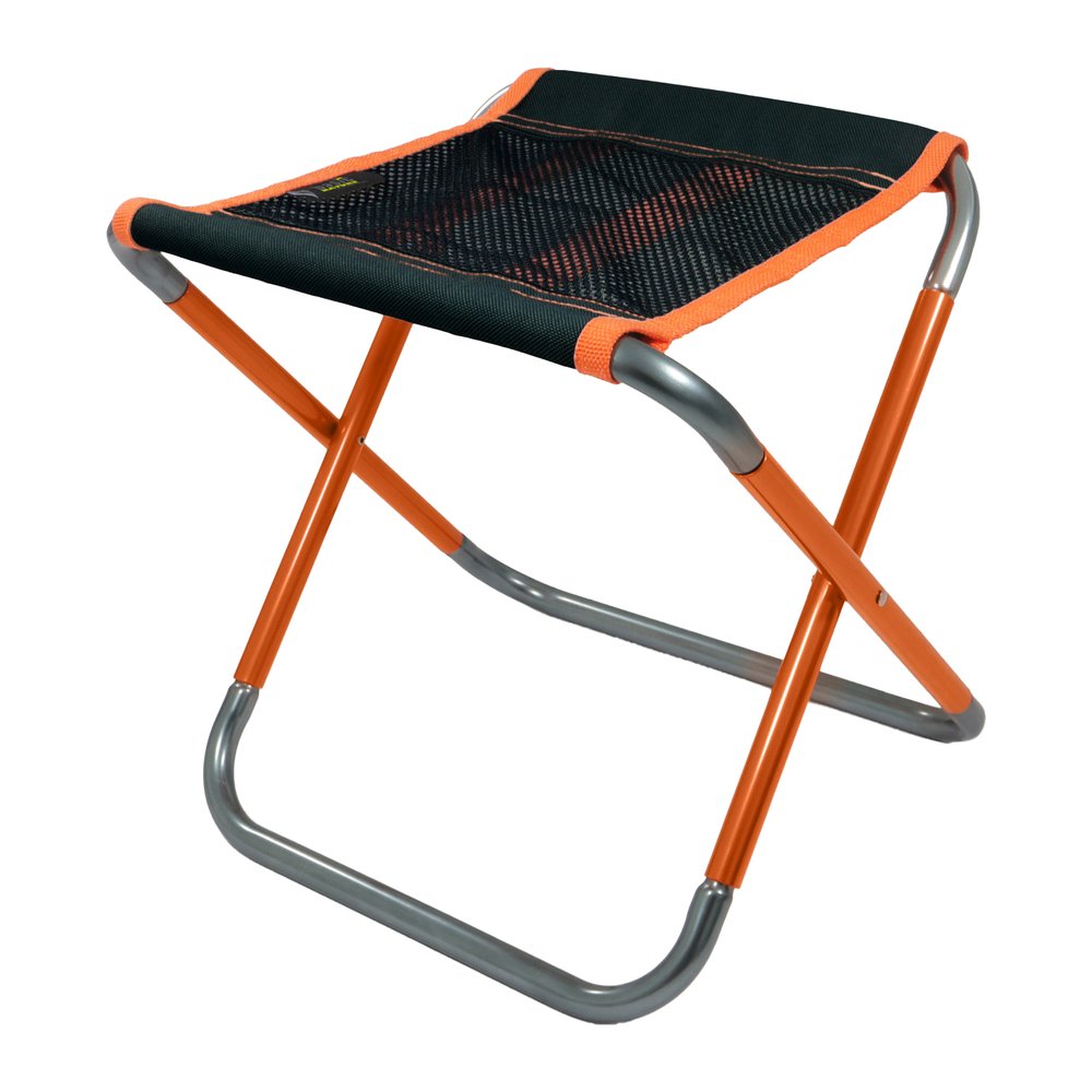 BASIC NATURE Travelchair Klapphocker Compact 2.0 - Falthocker inklusive Aufbewahrungsbeutel