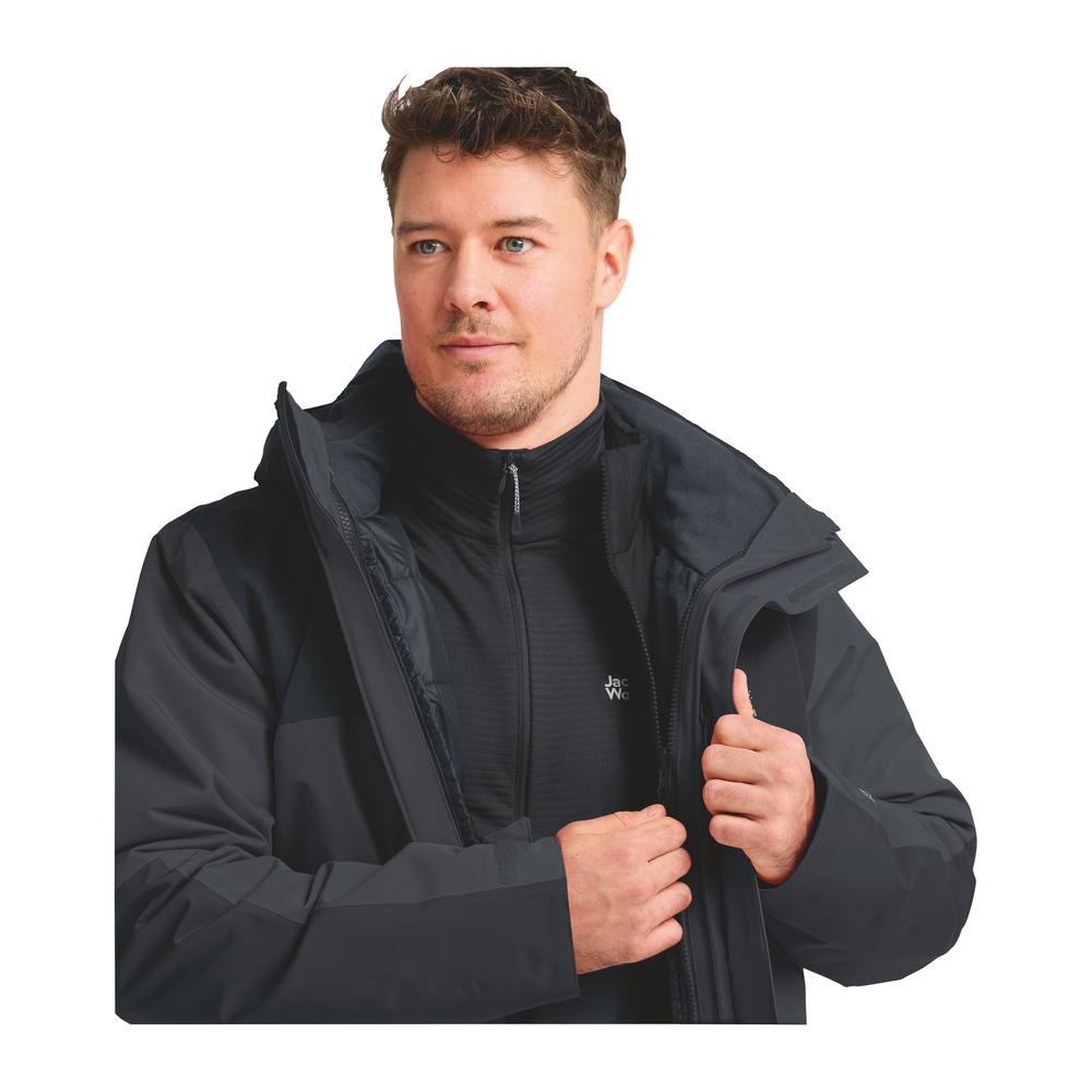 JACK WOLFSKIN Jasper Pro 3In1 Jkt Men - Doppeljacke wasserdicht & atmungsaktiv